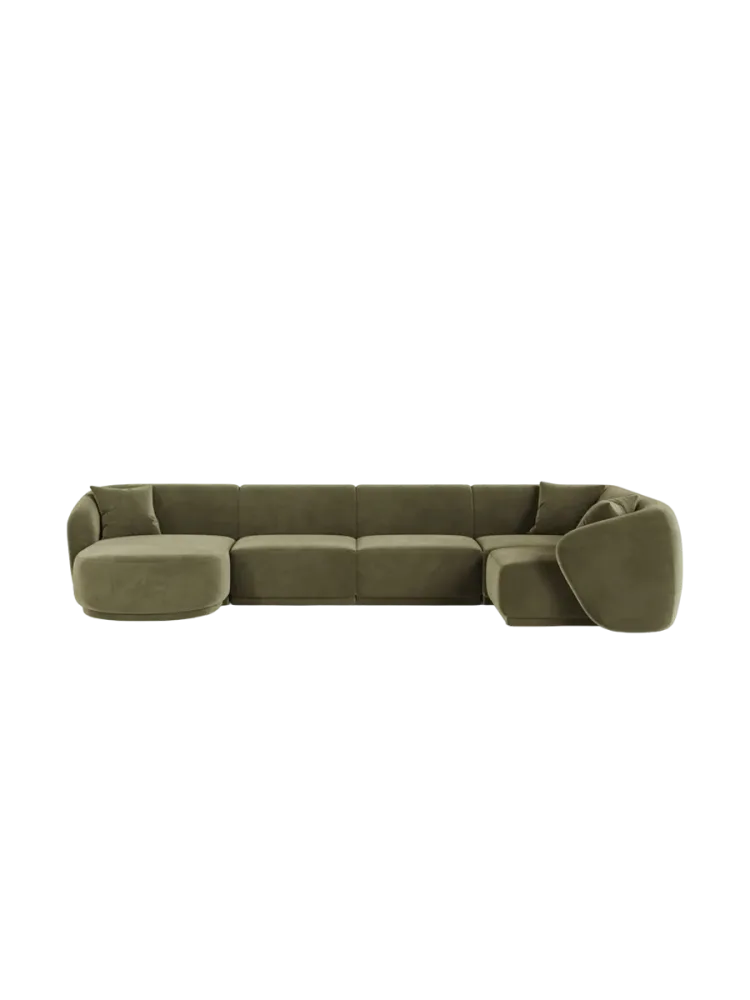 6-Sitzer Design Panorama-Sofa 