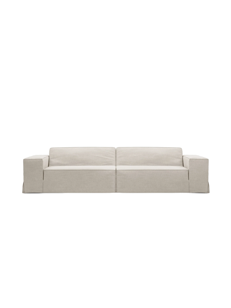 4-Sitzer Design Sofa „Jodie“ mit abnehmbaren Bezug Chosen by Bloomingloft