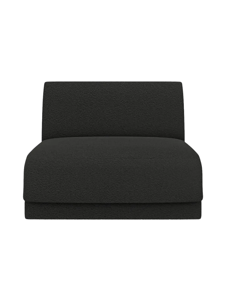 Modulares Mittelelement „Miley“ - Samtbezug Chosen by Bloomingloft