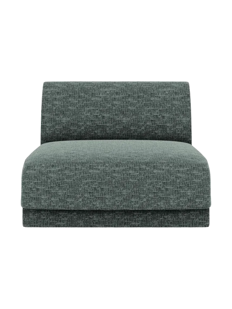Modulares Mittelelement „Miley“ - Samtbezug Chosen by Bloomingloft