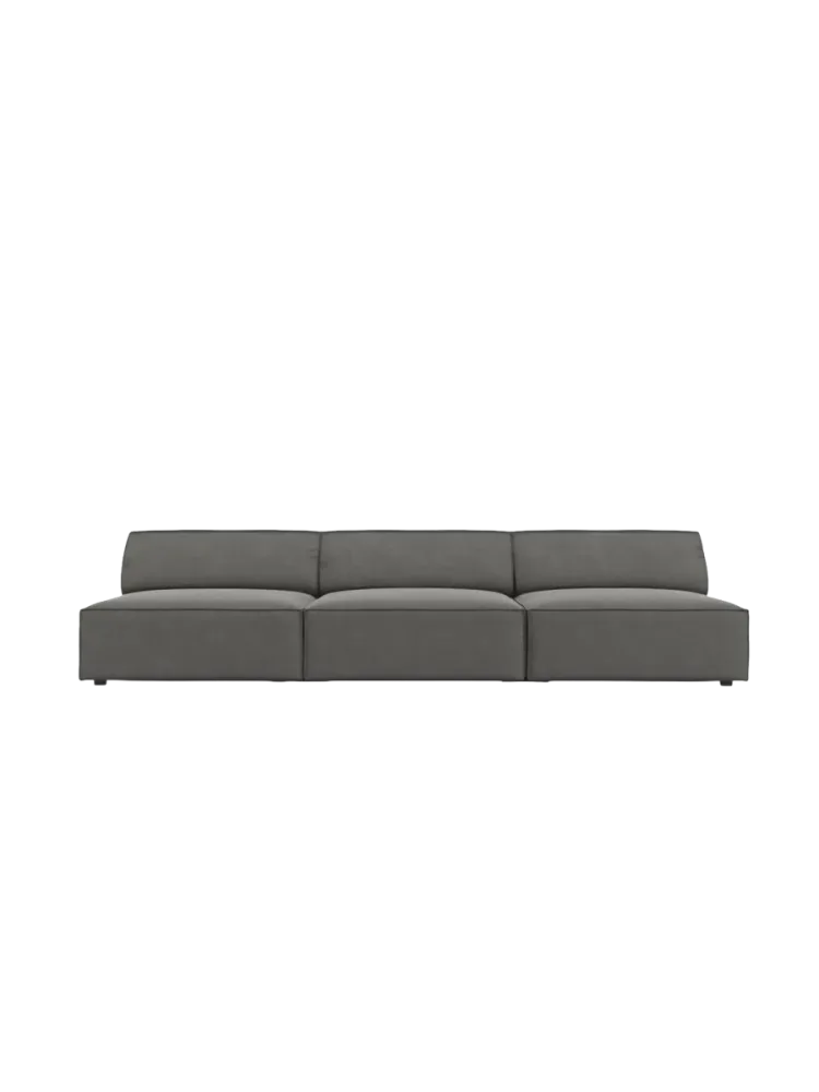 3-Sitzer Design Sofa „Jodie“ ohne Armlehnen Chosen by Bloomingloft