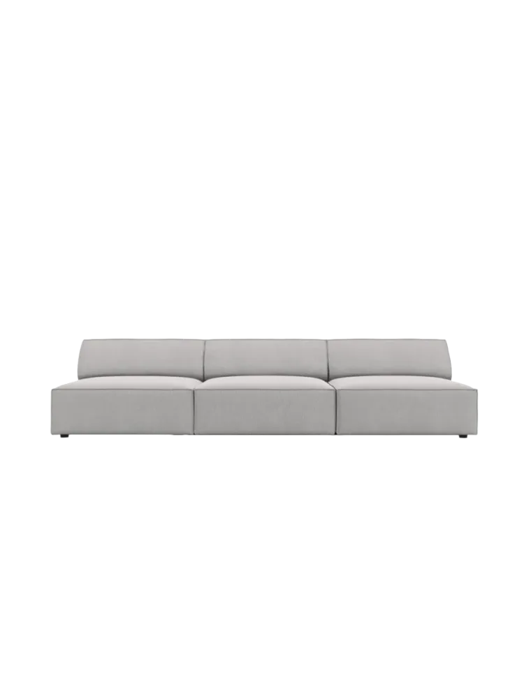 3-Sitzer Design Sofa „Jodie“ ohne Armlehnen Chosen by Bloomingloft
