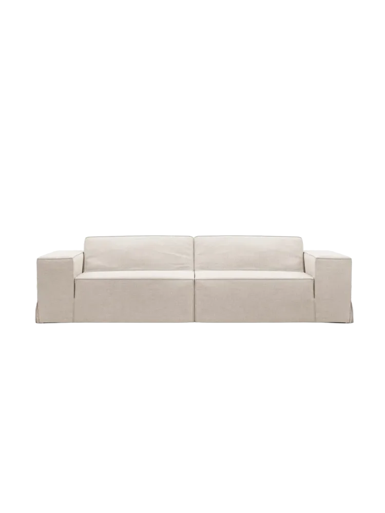 3-Sitzer Design Sofa „Jodie“ mit abnehmbaren Bezug Chosen by Bloomingloft