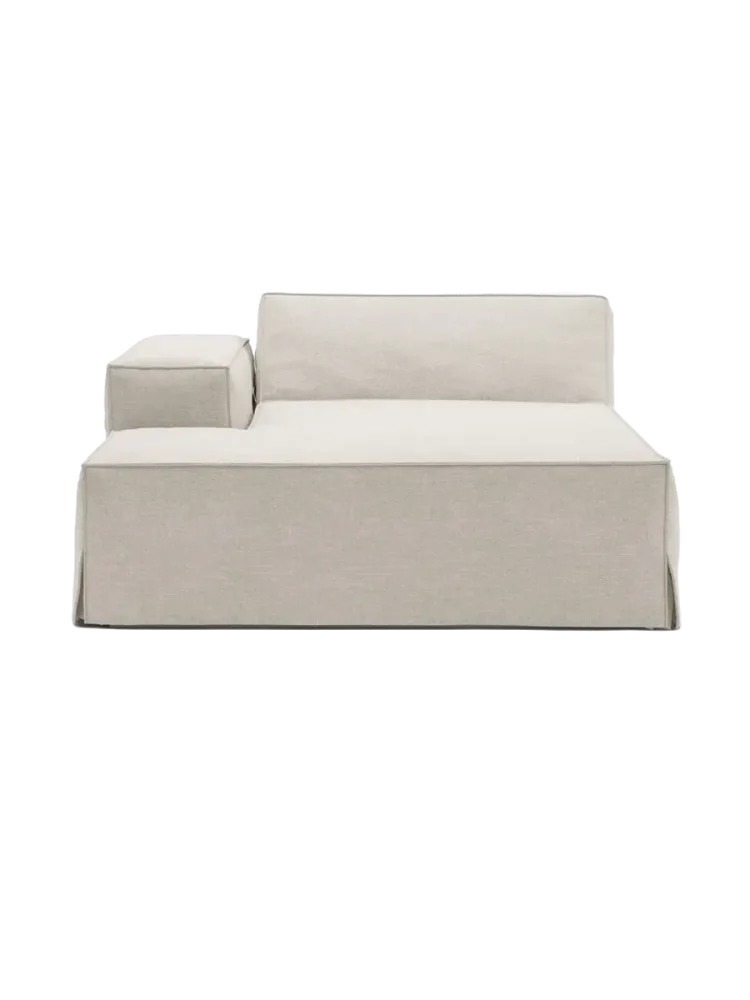 Modulare Design Chaiselongue „Jodie“ mit abnehmbaren Bezug Chosen by Bloomingloft