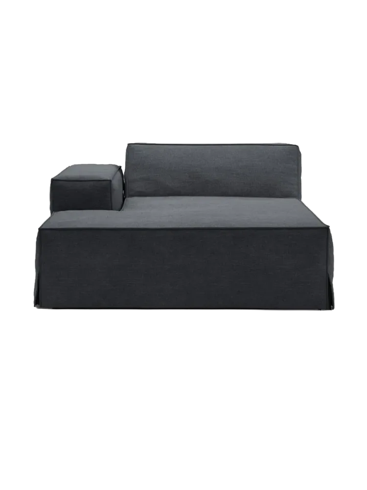 Modulare Design Chaiselongue „Jodie“ mit abnehmbaren Bezug Chosen by Bloomingloft