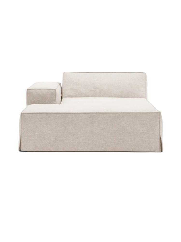 Modulare Design Chaiselongue „Jodie“ mit abnehmbaren Bezug Chosen by Bloomingloft