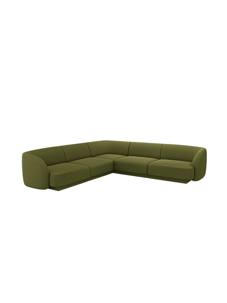 Modulares Design Ecksofa „Miley“ (5-Sitzer) Chosen by Bloomingloft