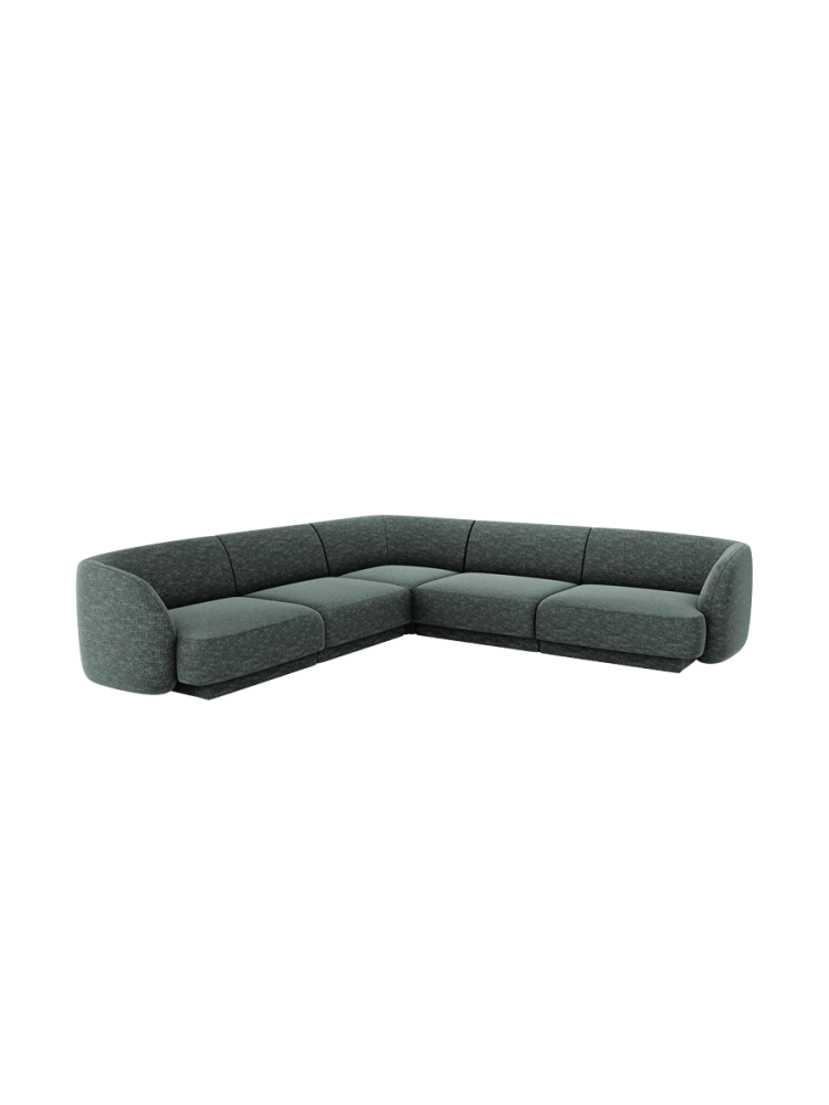 Modulares Design Ecksofa „Miley“ (5-Sitzer) Chosen by Bloomingloft