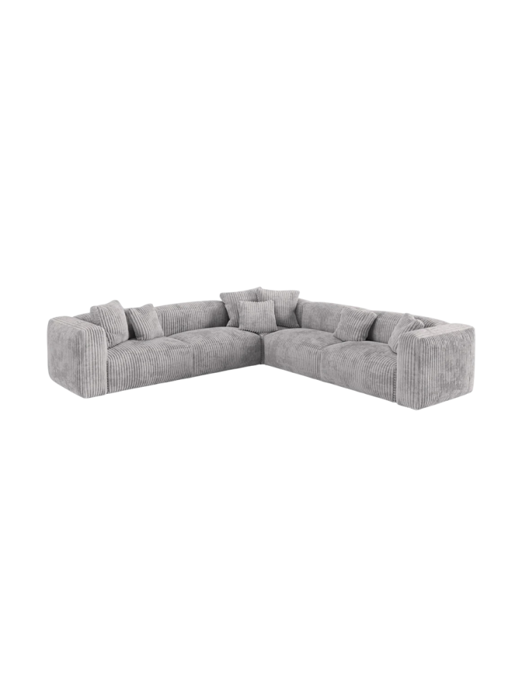 Modulares, 6-Sitzer Design Ecksofa „Martina“ Micadoni