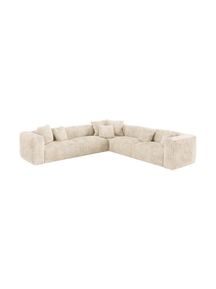 Modulares, 6-Sitzer Design Ecksofa „Martina“ Micadoni