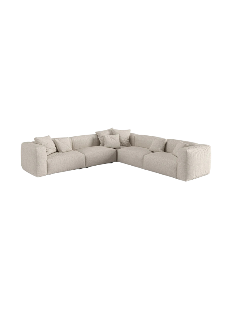 Modulares, 6-Sitzer Design Ecksofa „Martina“ Micadoni