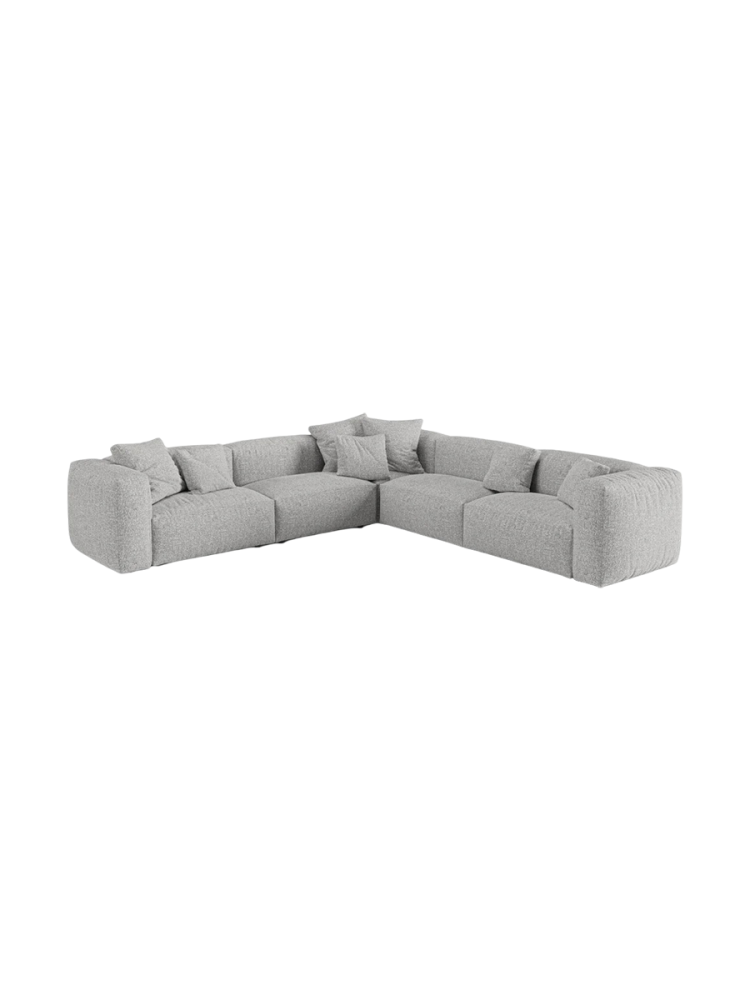 Modulares, 6-Sitzer Design Ecksofa „Martina“ Micadoni
