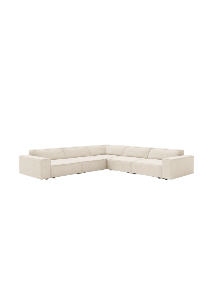 Grosses 6-Sitzer Design Ecksofa „Jodie“ Chosen by Bloomingloft