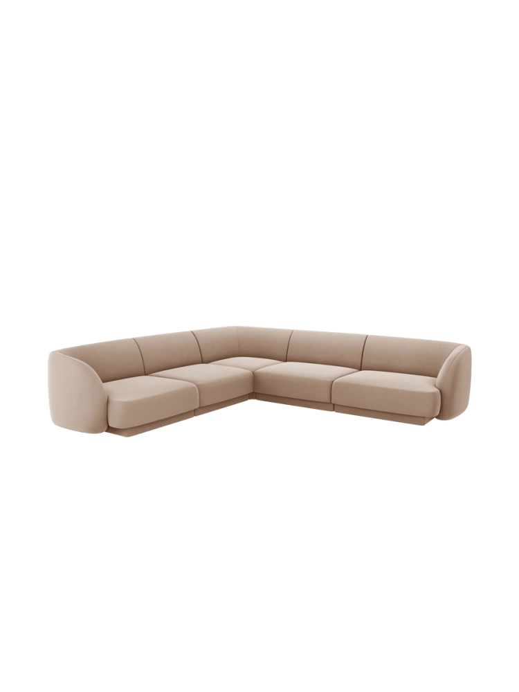 Modulares Design Ecksofa „Miley“ (5-Sitzer) Chosen by Bloomingloft