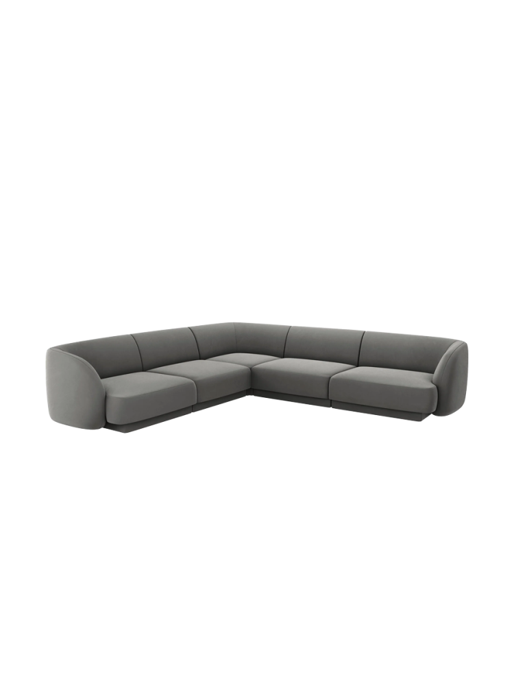Modulares Design Ecksofa „Miley“ (5-Sitzer) Chosen by Bloomingloft