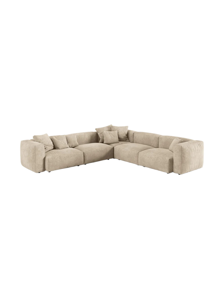 Modulares, 6-Sitzer Design Ecksofa „Martina“ Micadoni