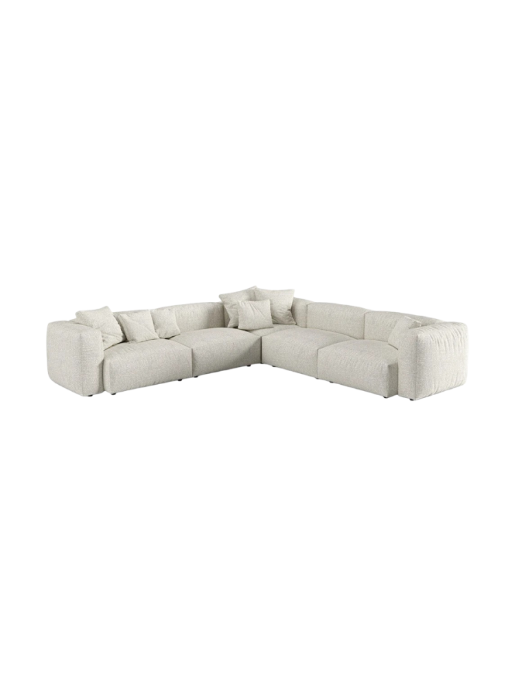 Modulares, 6-Sitzer Design Ecksofa „Martina“ Micadoni