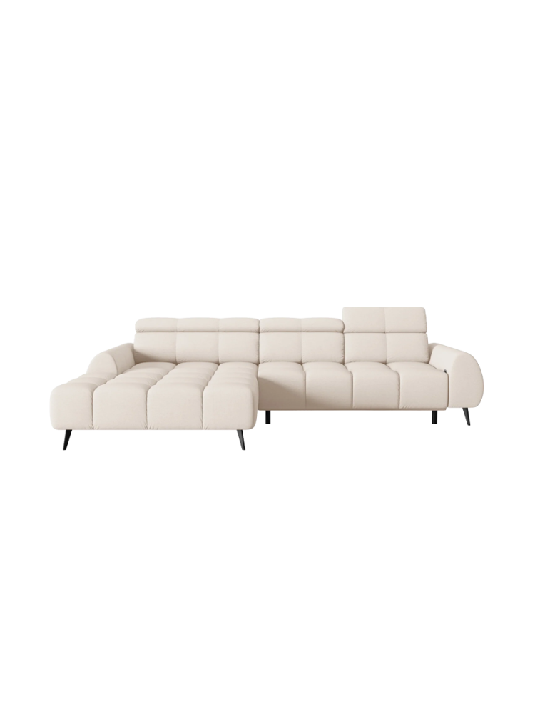 Design Ecksofa „Alyse“ mit Relaxfunktion Chosen by Bloomingloft