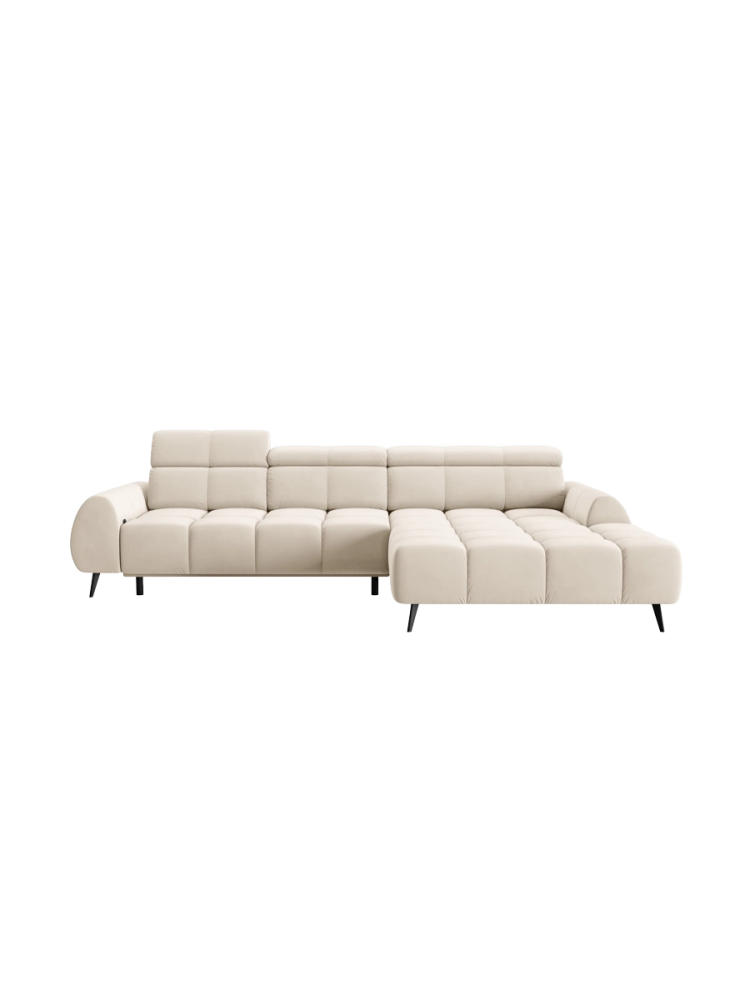Design Ecksofa „Alyse“ mit Relaxfunktion Chosen by Bloomingloft