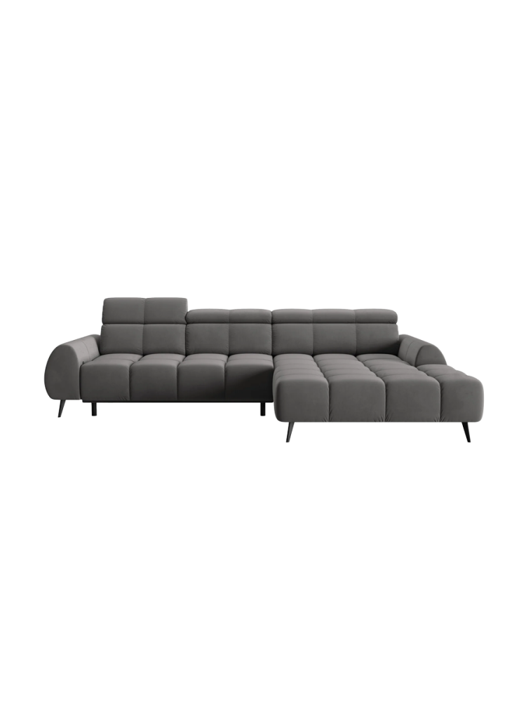 Design Ecksofa „Alyse“ mit Relaxfunktion Chosen by Bloomingloft
