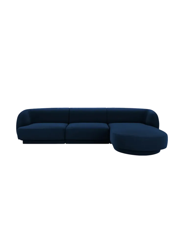 Modulares Design Ecksofa „Miley“ (4-Sitzer) Chosen by Bloomingloft