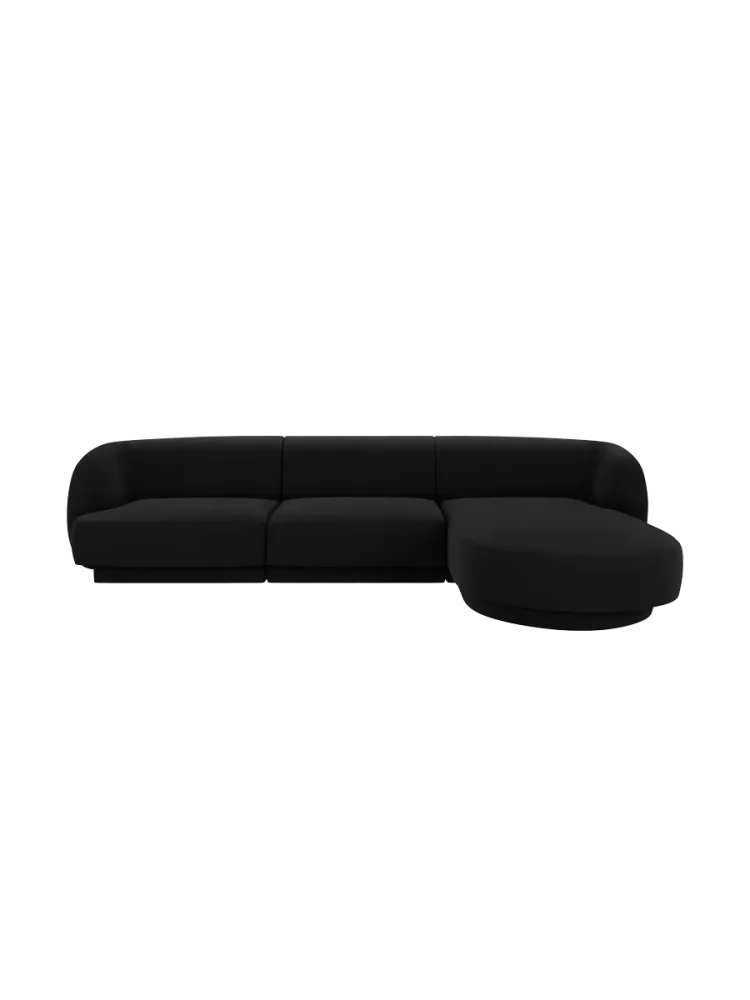 Modulares Design Ecksofa „Miley“ (4-Sitzer) Chosen by Bloomingloft