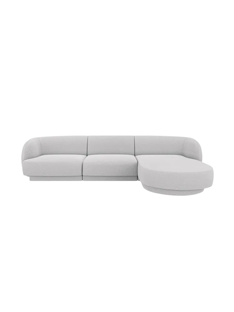 Modulares Design Ecksofa „Miley“ (4-Sitzer) Chosen by Bloomingloft