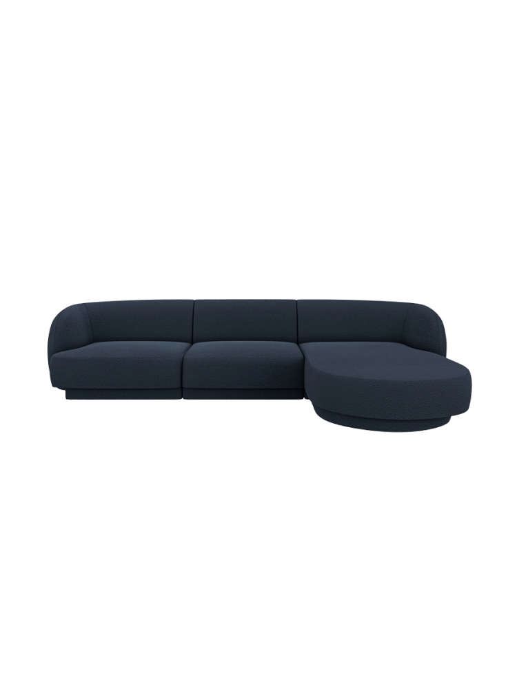 Modulares Design Ecksofa „Miley“ (4-Sitzer) Chosen by Bloomingloft