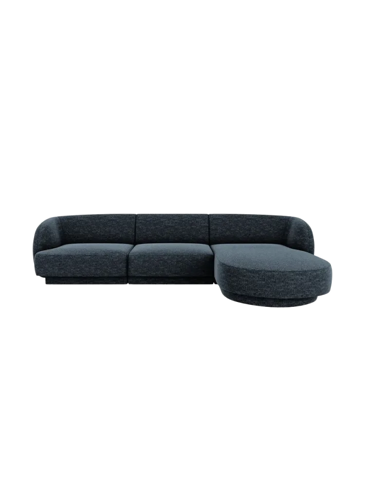 Modulares Design Ecksofa „Miley“ (4-Sitzer) Chosen by Bloomingloft