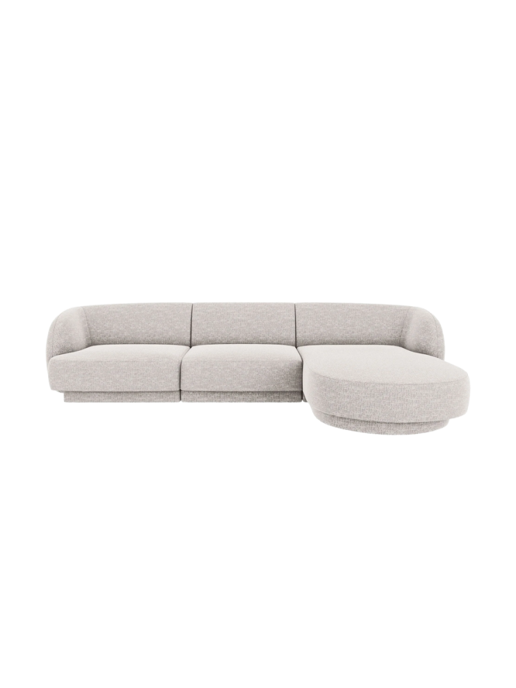 Modulares Design Ecksofa „Miley“ (4-Sitzer) Chosen by Bloomingloft