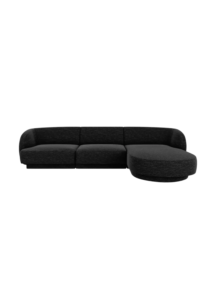 Modulares Design Ecksofa „Miley“ (4-Sitzer) Chosen by Bloomingloft