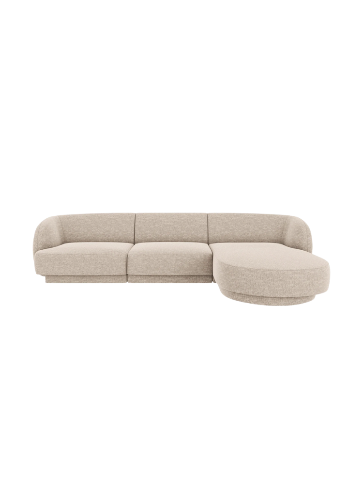 Modulares Design Ecksofa „Miley“ (4-Sitzer) Chosen by Bloomingloft