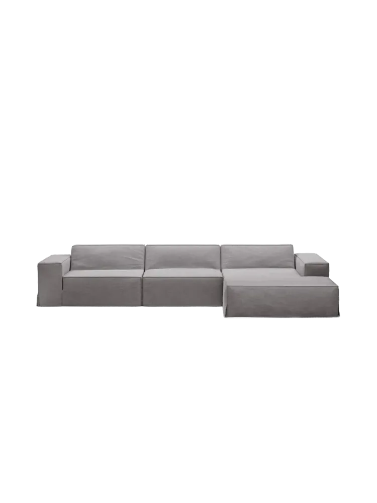 4-Sitzer Design Sofa „Jodie“ mit abnehmbaren Bezug Chosen by Bloomingloft