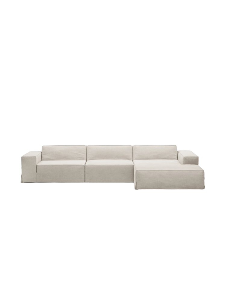 4-Sitzer Design Ecksofa „Jodie“ mit abnehmbaren Bezug Chosen by Bloomingloft