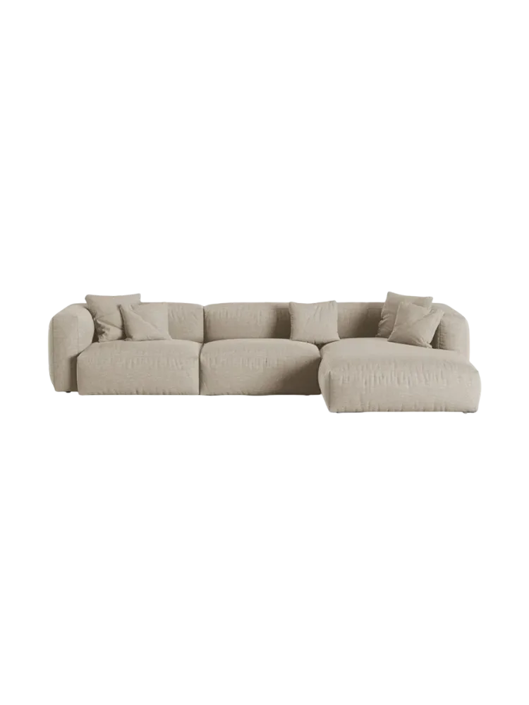 Modulares, 4-Sitzer Design Ecksofa „Martina“ Micadoni