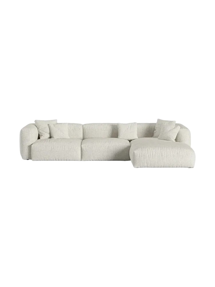 Modulares, 4-Sitzer Design Ecksofa „Martina“ Micadoni