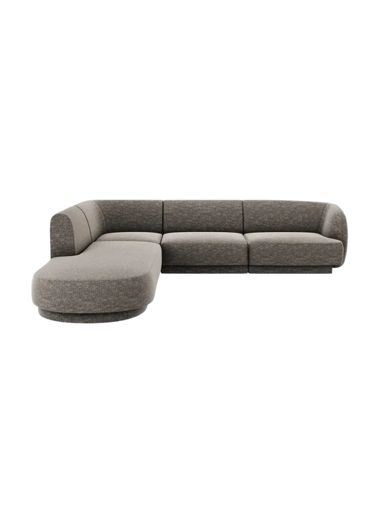 Modulares Design Ecksofa „Miley“ (6-Sitzer) Chosen by Bloomingloft