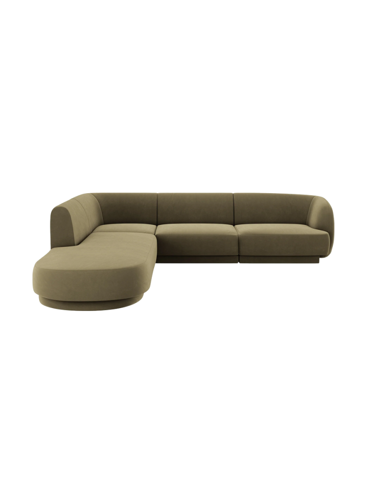 Modulares Design Ecksofa „Miley“ (6-Sitzer) Chosen by Bloomingloft