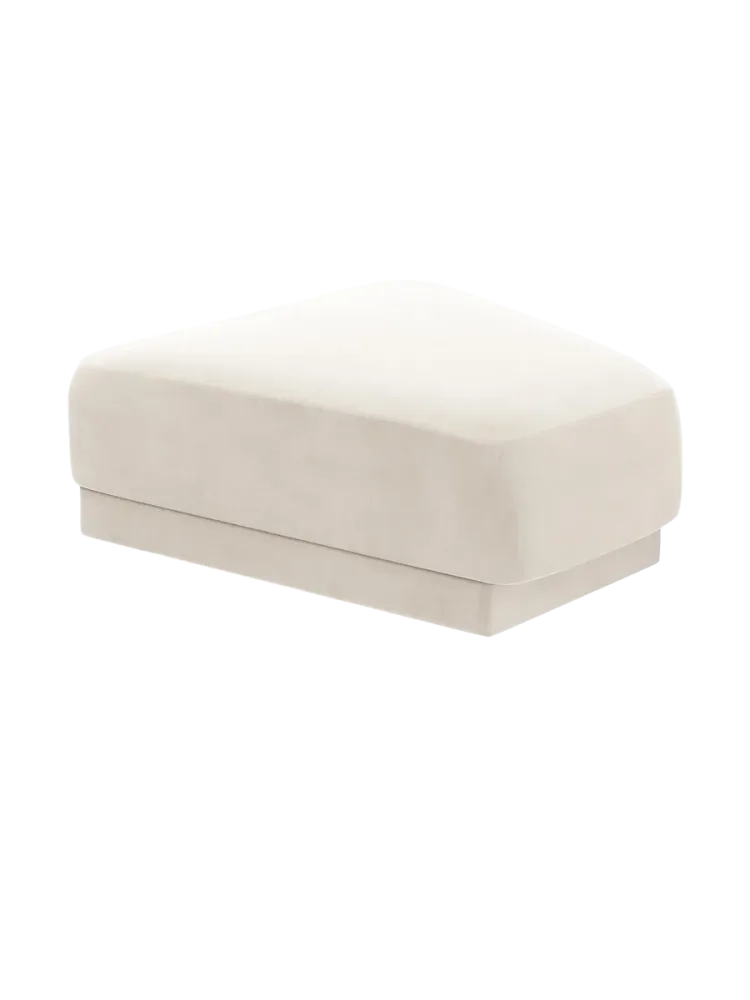 Design Sitzpouf „Miley“ 83 x 78 cm Chosen by Bloomingloft
