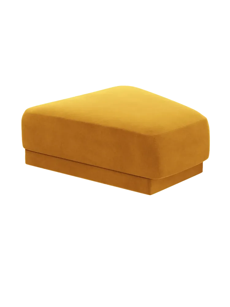 Design Sitzpouf „Miley“ 83 x 78 cm Chosen by Bloomingloft