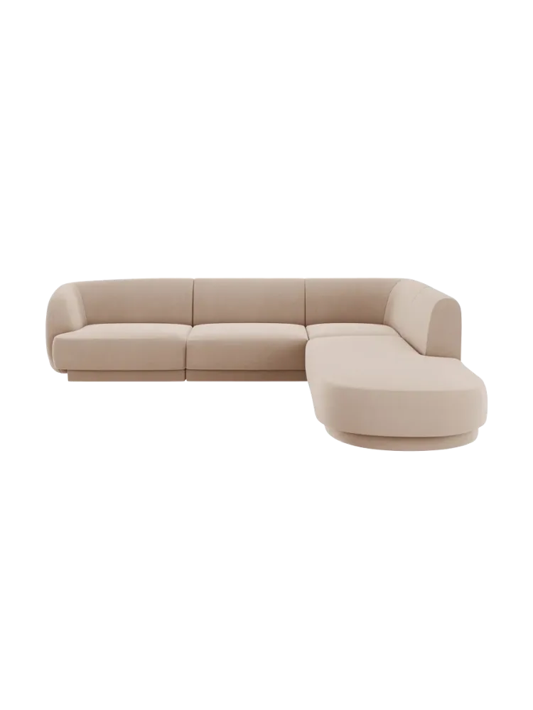 Modulares Design Ecksofa „Miley“ (6-Sitzer) Chosen by Bloomingloft