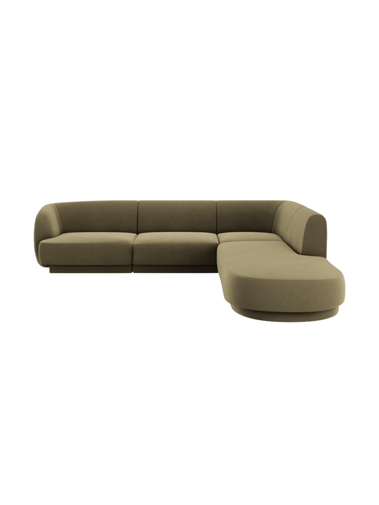 Modulares Design Ecksofa „Miley“ (6-Sitzer) Chosen by Bloomingloft