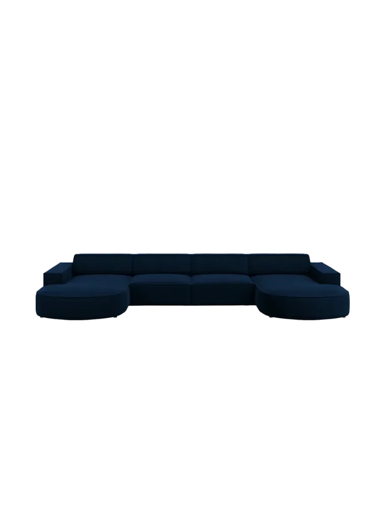 Grosses Design Panoramasofa „Jodie“ (6-Sitzer) Chosen by Bloomingloft