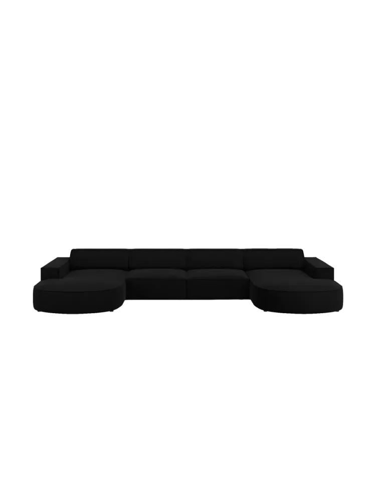 Grosses Design Panoramasofa „Jodie“ (6-Sitzer) Chosen by Bloomingloft