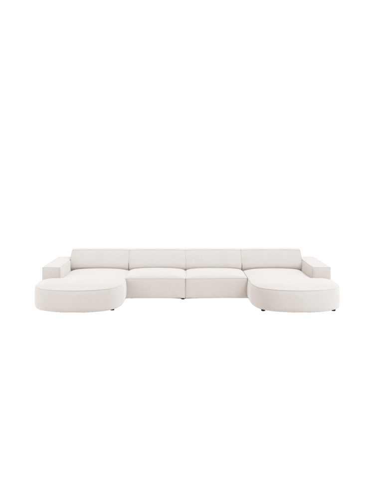Grosses Design Panoramasofa „Jodie“ (6-Sitzer) Chosen by Bloomingloft