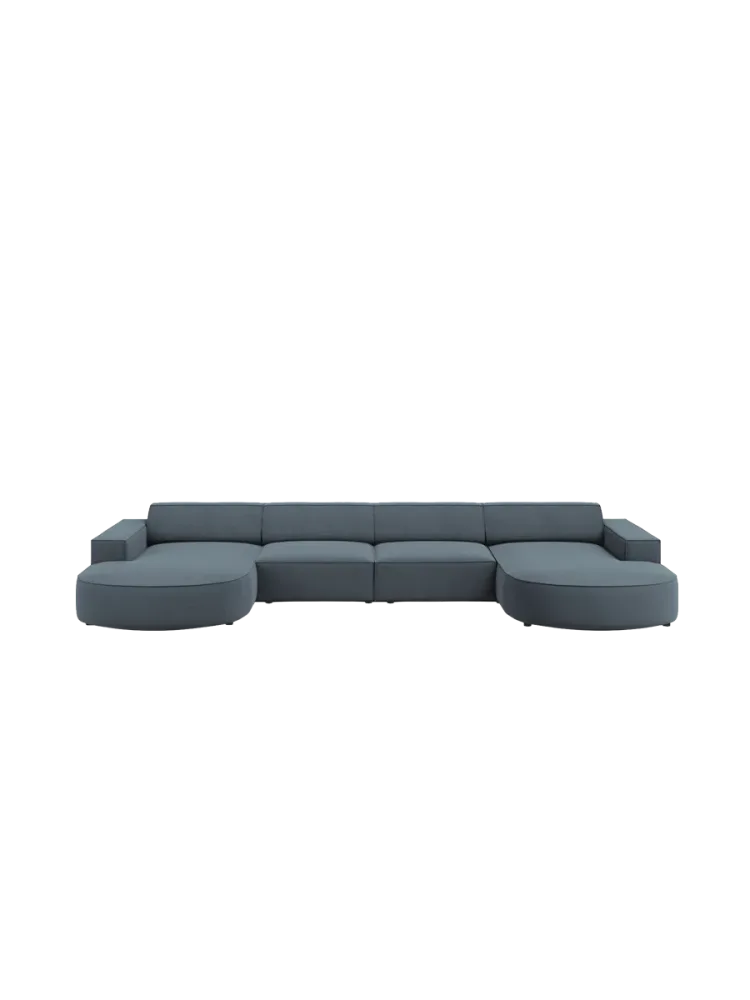 Grosses Design Panoramasofa „Jodie“ (6-Sitzer) Chosen by Bloomingloft