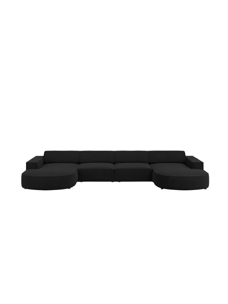 Grosses Design Panoramasofa „Jodie“ (6-Sitzer) Chosen by Bloomingloft