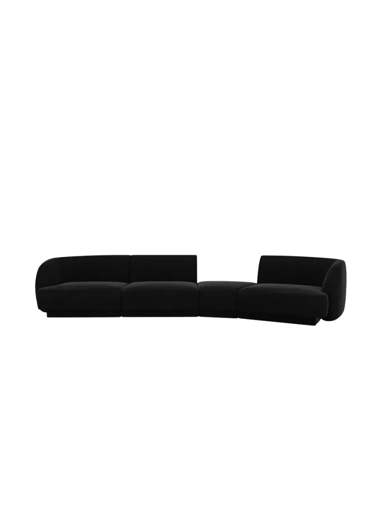 Modulares Design Sofa „Miley“ mit abgerundeter Form (6-Sitzer) Chosen by Bloomingloft