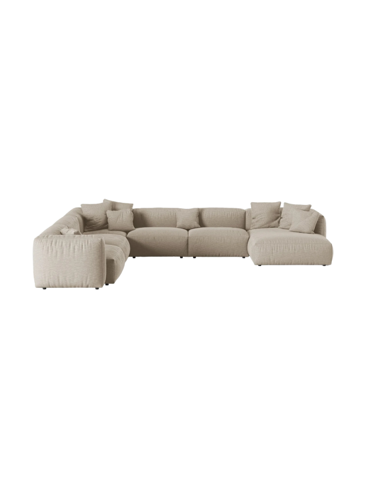 Modulares, 8-Sitzer Design Panorama-Sofa „Martina“ Micadoni