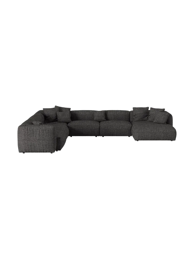Modulares, 8-Sitzer Design Panorama-Sofa „Martina“ Micadoni
